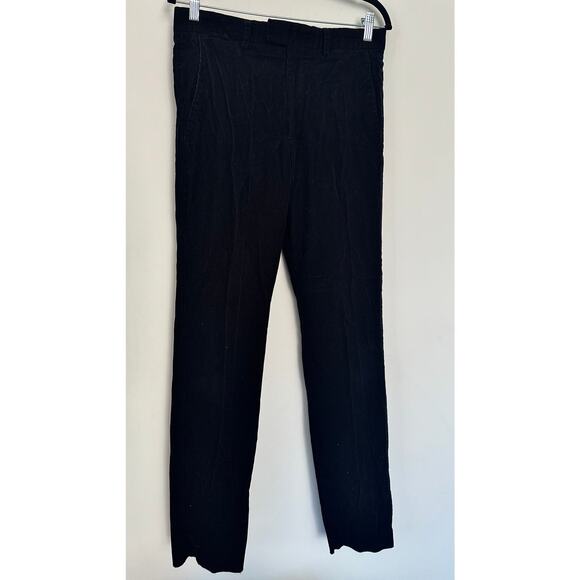 Agnès B Men's Black Cotton Corduroy Jamey Pants